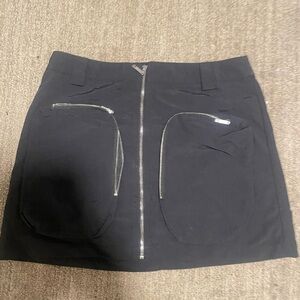 Forever 21 Black High Low Skirt